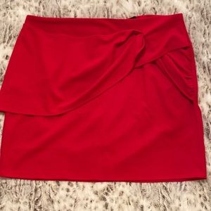 Forever 21 Red Mini Skirt 2X
